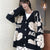Teddy Bear Korean Style Fluffy V-neck Knitted Kawaii Women's Cardigan - Casual Fleece Cute Girls Cardigan Geek Chic from NSE Imports #12.