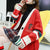 Strawberry Gum Cheerleader Student Uniform Women's Cardigan Korean Style V-neck Knitted Female Casual Kawaii Geek from NSE Imports #20.