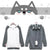 Doge Shiba Inu Husky Women's Hoodie: With ears and face on hood and a tail on the rear from NSE Imports #21.