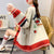 Strawberry Gum Cheerleader Student Uniform Women's Cardigan Korean Style V-neck Knitted Female Casual Kawaii Geek from NSE Imports #25.