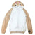 Doge Shiba Inu Husky Women's Hoodie: With ears and face on hood and a tail on the rear from NSE Imports #27.