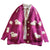 Fluffy Sheep Cardigan: Sheep print with a tufted texture from NSE Imports #32.