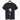Thumbnail for Black t-shirt with white graphic of a moon and astronaut on a swing against a white background