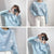 Cute Cloud Print Women's Jumper: 3D effect contrasting clouds from NSE Imports #15.