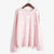 Cute Cloud Print Women's Jumper: 3D effect contrasting clouds from NSE Imports #27.