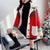 Fluffy Collar Christmas Women's Cardigan: Bold Xmas print for those colder months from NSE Imports #14.