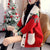 Fluffy Collar Christmas Women's Cardigan: Bold Xmas print for those colder months from NSE Imports #10.