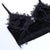 Gothic Velvet Camisole - with Lace, Ribbon and Crucifix Details Vintage - Ideal for Gothic Style Rock Punk Emo styling from NSE Imports #17.