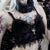 Gothic Velvet Camisole - with Lace, Ribbon and Crucifix Details Vintage - Ideal for Gothic Style Rock Punk Emo styling from NSE Imports #9.