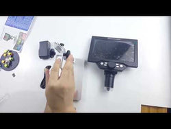 Mustool G1200 Digital Microscope 12MP 7in Large LCD Screen Large Base 1-1200X Great Starter Microscope from NSE Imports #18.