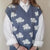 Rain Clouds Sweater Vest Women's Sleeveless Jumper Korean Harajuku V-neck Vintage Aesthetic Student Geek Chic from NSE Imports #17.