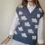 Rain Clouds Sweater Vest Women's Sleeveless Jumper Korean Harajuku V-neck Vintage Aesthetic Student Geek Chic from NSE Imports #18.