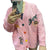 Random Patchwork Women's Cardigan Warm Knitted Sweater Jacket Pockets Embroidery Kawaii Geek Chic Girls Cardigan from NSE Imports #4.