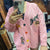 Random Patchwork Women's Cardigan Warm Knitted Sweater Jacket Pockets Embroidery Kawaii Geek Chic Girls Cardigan from NSE Imports #27.