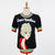 Retro Love Machine Rainbow Women's Tops Jacquard Short Sleeve Pullover Summer Female Girls Knitted Top Striped Sweater from NSE Imports #22.