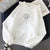 Simple Flower Outline Women's Hoodie: An everyday casual from NSE Imports #25.