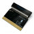 A Sega Master System to SC-3000 (SG-1000) game cartridge adapter card, featuring a black printed circuit board with gold-plated pins on one end and a black plastic connector housing on the other, shown on a white background.
