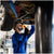 100NM 3/8" Cordless Electric Ratchet Wrench: 90° Right Angle Power Tool with 2x 12V Batteries, Charger & Sockets