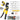 Thumbnail for YQK-70 hydraulic line crimping tool in yellow and black, shown alongside technical specifications, included accessories, and usage-related diagrams on a white background.