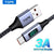 TOPK AN50 USB-C Cable with Volt Amp Display Data Fast Charge for Samsung, Xiaomi, LG, HTC from NSE Imports #2.