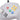 Thumbnail for Close-up of a classic retro game controller for the Nintendo 64/N64 with a light gray body, yellow directional pad buttons, a green B button, a blue A button, a red START button, and a white thumbstick on a white background.
