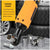 100NM 3/8" Cordless Electric Ratchet Wrench: 90° Right Angle Power Tool with 2x 12V Batteries, Charger & Sockets