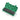 Thumbnail for A 10-piece socket wrench set with dark metallic sockets arranged in a green plastic case, withthe case dimension of 29cm wide and 10cm deep shown on a plain white background.