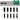 Thumbnail for 10-piece black 1/2 inch impact socket kit shown with a green plastic storage case on a gray header and size labels for each socket from 10mm to 24mm.