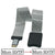 Micro SD to Micro SD card extender with ribbon cable on a white background