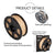 SUNLU Wood Fibre PLA Filament: Make great wood effect prints, 1.75mm 1kg/2.2lb Spool for 3D Printer from NSE Imports #5.