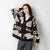 Teddy Bear Korean Style Fluffy V-neck Knitted Kawaii Women's Cardigan - Casual Fleece Cute Girls Cardigan Geek Chic from NSE Imports #5.