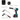 Thumbnail for An electric cordless drill socket adapter kit shown on a white background with callout labels. The main product is a green and black cordless drill with a black socket attachment and battery pack.