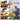 Thumbnail for A multi-step instructional graphic showing how to use a yellow and black hydraulic line tool on utility poles and solar panels, with numbered panels and a photo of a worker using the tool outdoors.