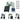Thumbnail for SD card extender/converter of variying lengths with ribbon cable on a white background
