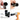 Thumbnail for Four-panel product collage showing a black socket tool: close-up of the hex opening, hand holding the socket, two sockets with text noting 3 in (78mm) length and chrome vanadium steel material, and the socket attached to an orange power tool.