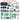 Thumbnail for XGecu T48 with 42 adapters kit, featuring a large black XGECU T48 tester board, various blue and green test probes, cables, tweezers, extraction tools, and multiple adapter boards arranged on a white background with red text labels.