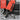 Thumbnail for An orange and black 10V0L 6-point deep impact socket wrench with a socket and various metal socket adapters, displayed alongside a loose hex bolt on a gray surface with tires and a car wheel in the background. A red text box on the left reads 'TURNING POWER' with descriptive copy.