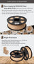 SUNLU Wood Fibre PLA Filament: Make great wood effect prints, 1.75mm 1kg/2.2lb Spool for 3D Printer from NSE Imports #8.