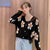 Daisy Print Women's Cardigan: Korean Style V-neck Knitted Cardigan with Floral Print from NSE Imports #9.