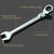 Flexible Head Ratcheting Wrench: Versatile Tool for Any Job in sizes 8mm to 24mm from NSE Imports #3.