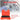 Thumbnail for A 5-piece axle nut socket set shown with a bright orange plastic case containing five black sockets, over a blurred background of a mechanic using an impact wrench on a tire. Text at the top reads 'Wide Application' and includes component sizes 30, 32, 34, 35, and 36mm.