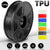 SUNLU TPU Flexible 3D Printer Filament: Make Bendy Models And Prints, 1.75mm 0.5kg/1.1lb Spool from NSE Imports #11.