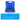 Thumbnail for A blue plastic case open to show a set of black metal crowfoot wrenches arranged in molded slots, with a blue text panel below listing specifications and sizes.