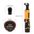 100NM 3/8" Cordless Electric Ratchet Wrench: 90° Right Angle Power Tool with 2x 12V Batteries, Charger & Sockets