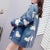 Fluffy Sheep Cardigan: Sheep print with a tufted texture from NSE Imports #13.