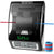 Black SUNLU FC01 filament welder with 'SUNLU' branding and PLA filament display, accompanied by colorful filament spools.