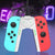 Grip Handle for Nintendo Switch With Charging Function: Play and Charge, Great For Long Games