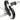 Thumbnail for Close-up of a 90KG heavy-duty folding hand truck assembly with a digital caliper measuring the black wheel at 27mm wide against a white background.