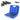 Thumbnail for A 15-piece pipe clamping tool set shown with an open blue plastic carrying case and several black metal clamps arranged inside, plus a few clamps displayed outside the case on a white background. The text '15pcs' appears in the top right.