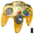 Wireless N64 style controller for PC and Switch: 2.4Ghz USB, Enjoy wire free retro gaming!